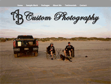 Tablet Screenshot of abcustomphotography.com